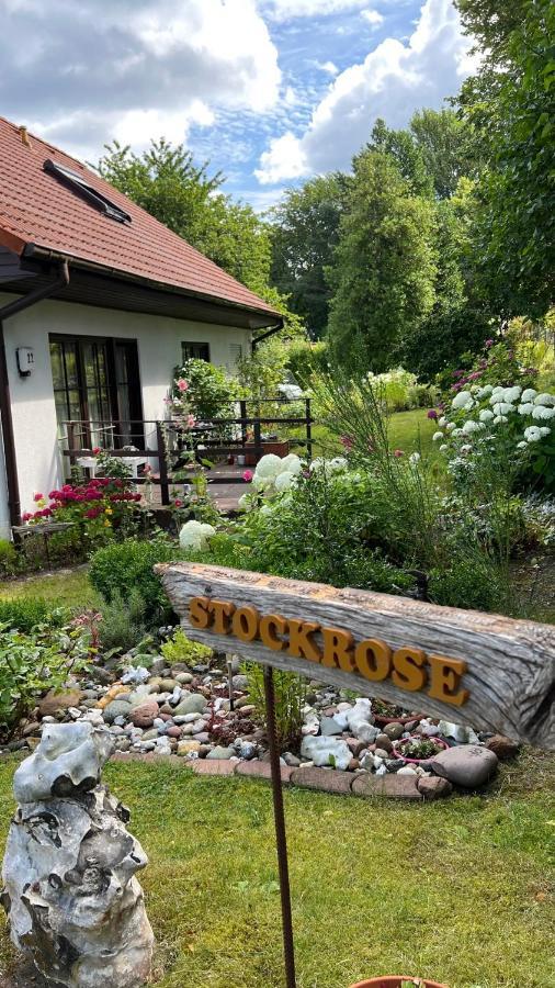 Ferienwohnung Stockrose Lohme Exterior foto